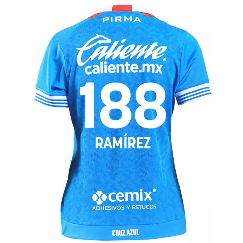 Danxen Kinder Diego Ramírez #188 Himmelblau Heimtrikot Trikot 2024/25 T-Shirt Schweiz