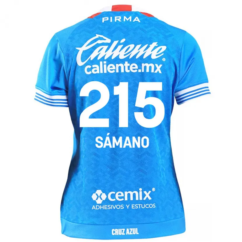 Danxen Kinder Fernando Sámano #215 Himmelblau Heimtrikot Trikot 2024/25 T-Shirt Schweiz