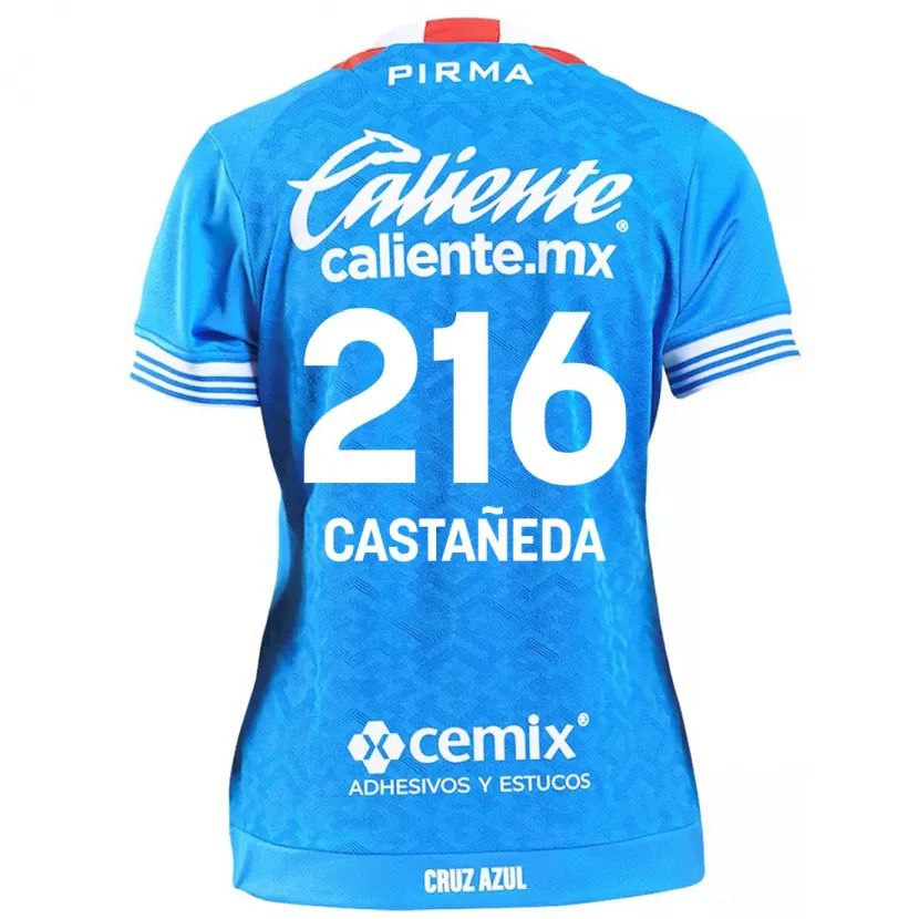 Danxen Kinder Ian Castañeda #216 Himmelblau Heimtrikot Trikot 2024/25 T-Shirt Schweiz