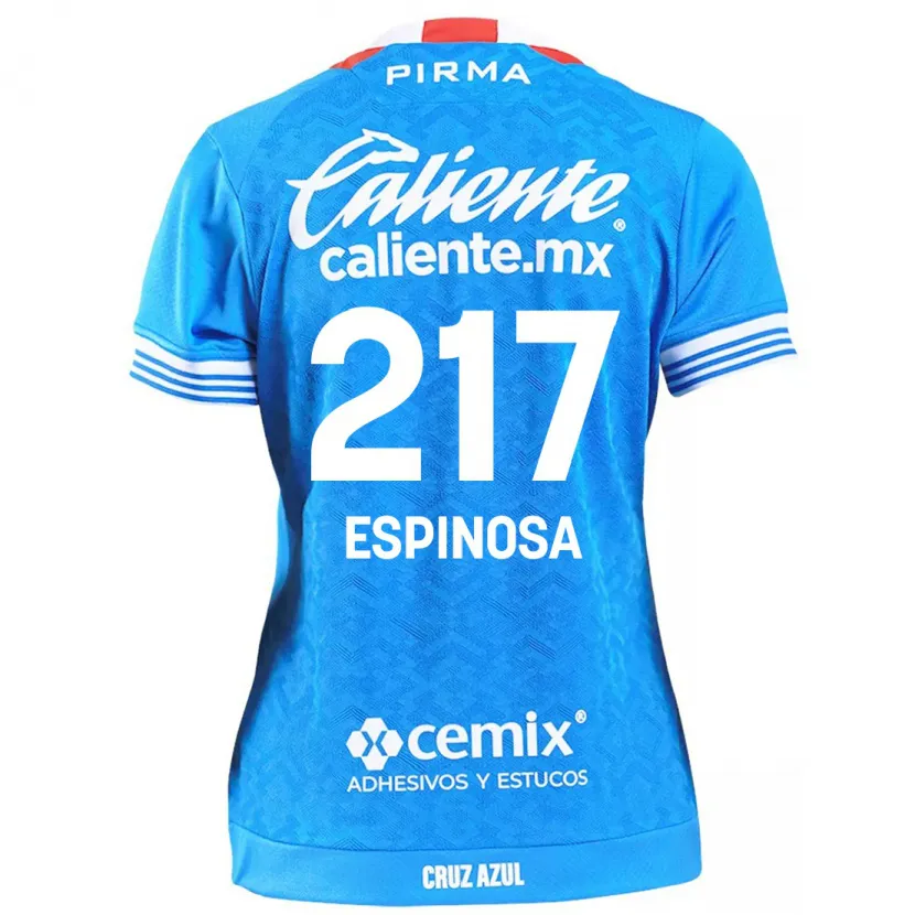 Danxen Kinder Samuel Espinosa #217 Himmelblau Heimtrikot Trikot 2024/25 T-Shirt Schweiz