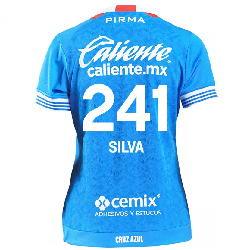 Danxen Kinder Iván Silva #241 Himmelblau Heimtrikot Trikot 2024/25 T-Shirt Schweiz