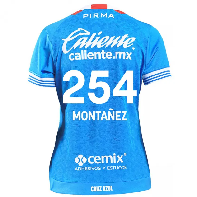 Danxen Kinder Humberto Montañez #254 Himmelblau Heimtrikot Trikot 2024/25 T-Shirt Schweiz