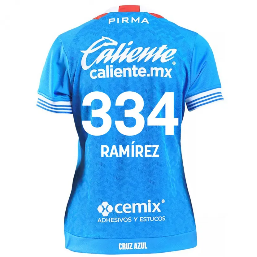 Danxen Kinder Mauricio Ramírez #334 Himmelblau Heimtrikot Trikot 2024/25 T-Shirt Schweiz