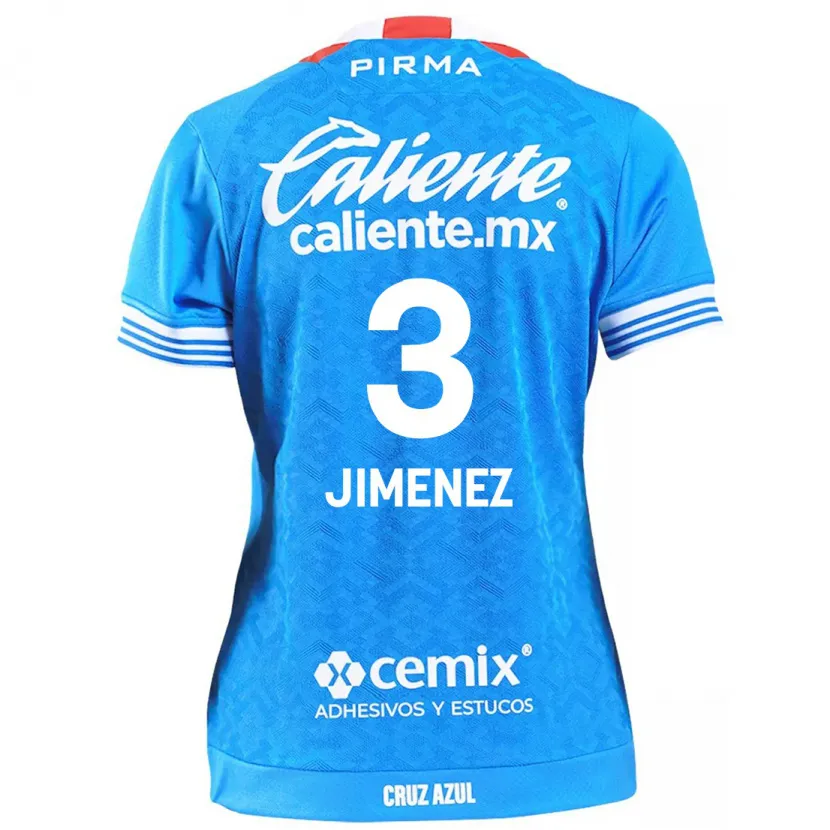 Danxen Kinder Jaiber Jimenez #3 Himmelblau Heimtrikot Trikot 2024/25 T-Shirt Schweiz