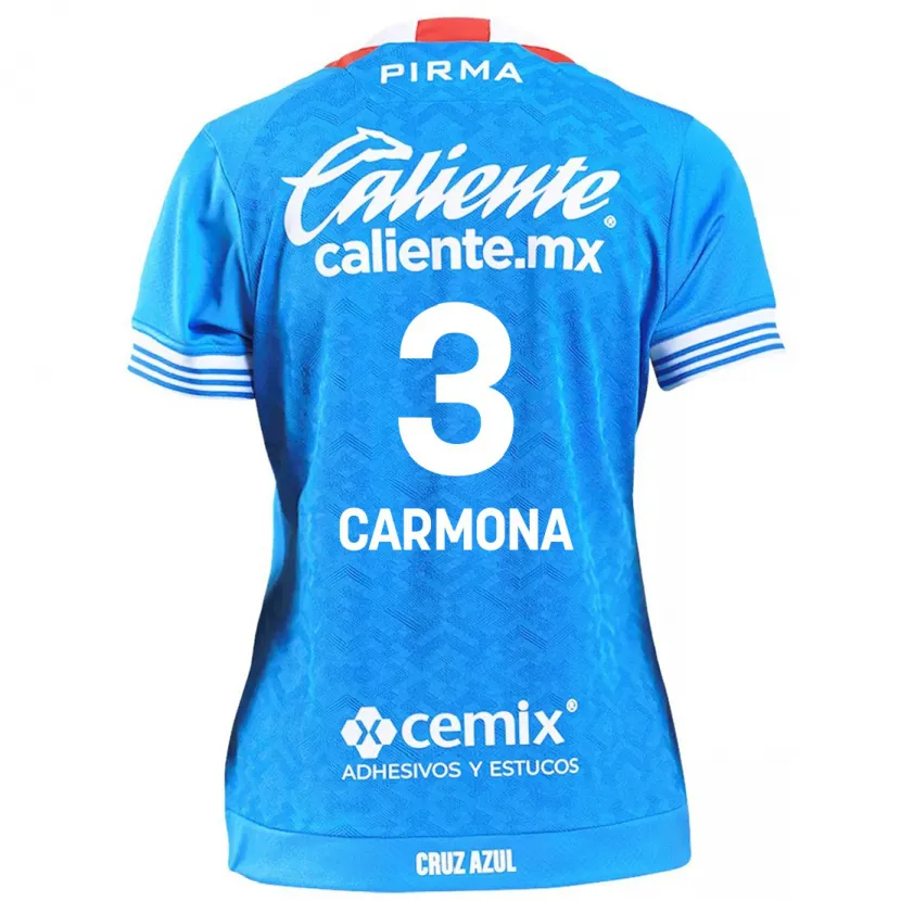 Danxen Kinder Edith Carmona #3 Himmelblau Heimtrikot Trikot 2024/25 T-Shirt Schweiz