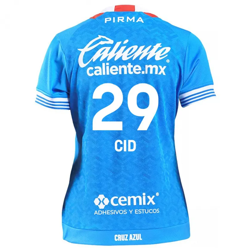 Danxen Kinder Claudia Cid #29 Himmelblau Heimtrikot Trikot 2024/25 T-Shirt Schweiz