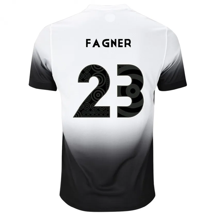 Danxen Kinder Fagner #23 Weiß Schwarz Heimtrikot Trikot 2024/25 T-Shirt Schweiz