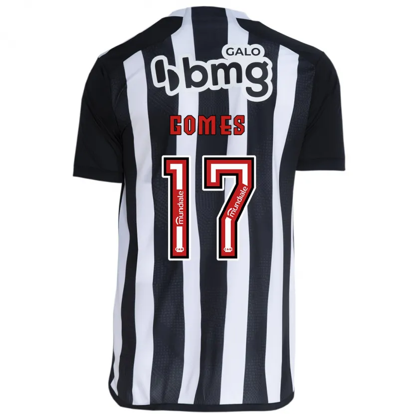 Danxen Kinder Igor Gomes #17 Weiß Schwarz Heimtrikot Trikot 2024/25 T-Shirt Schweiz