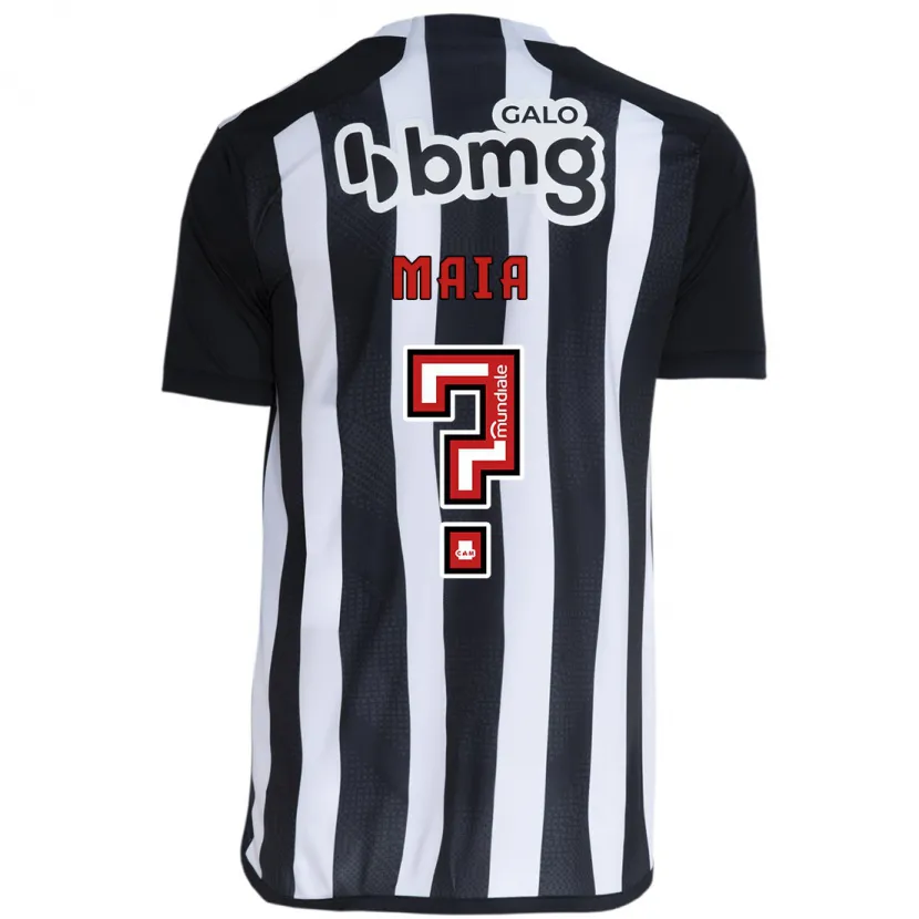 Danxen Kinder Caio Maia #0 Weiß Schwarz Heimtrikot Trikot 2024/25 T-Shirt Schweiz