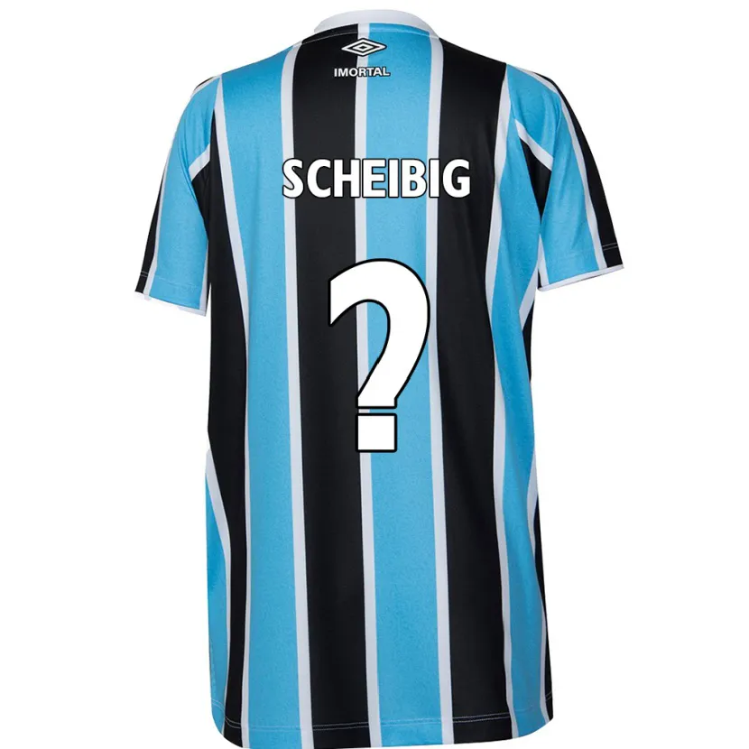 Danxen Kinder Felipe Scheibig #0 Blau Schwarz Weiß Heimtrikot Trikot 2024/25 T-Shirt Schweiz