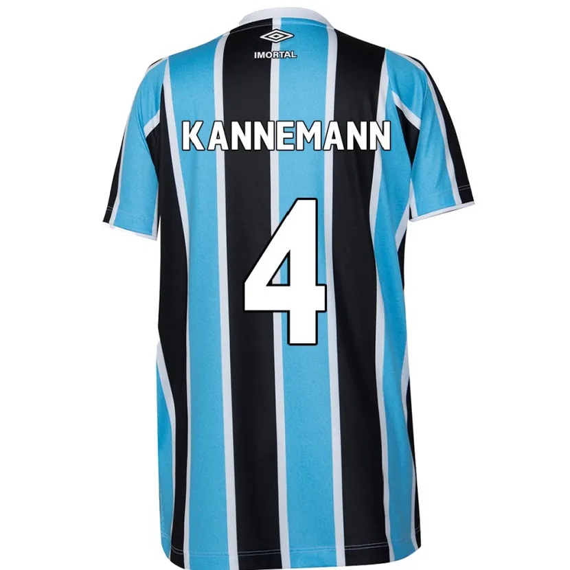 Danxen Kinder Walter Kannemann #4 Blau Schwarz Weiß Heimtrikot Trikot 2024/25 T-Shirt Schweiz