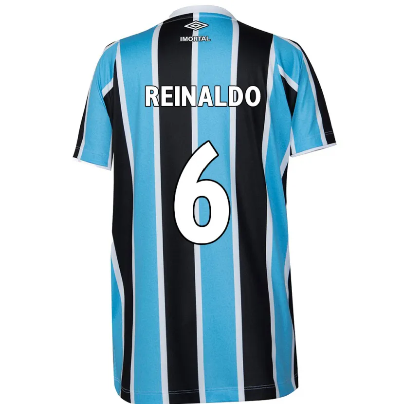 Danxen Kinder Reinaldo #6 Blau Schwarz Weiß Heimtrikot Trikot 2024/25 T-Shirt Schweiz