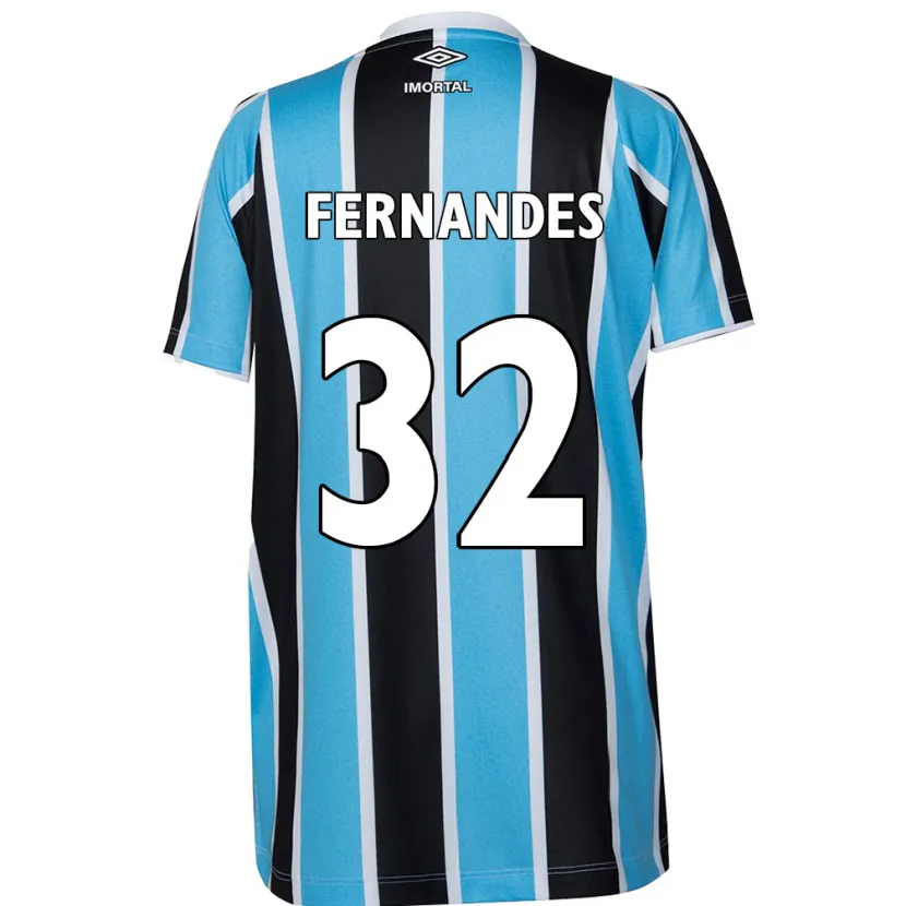 Danxen Kinder Nathan Fernandes #32 Blau Schwarz Weiß Heimtrikot Trikot 2024/25 T-Shirt Schweiz