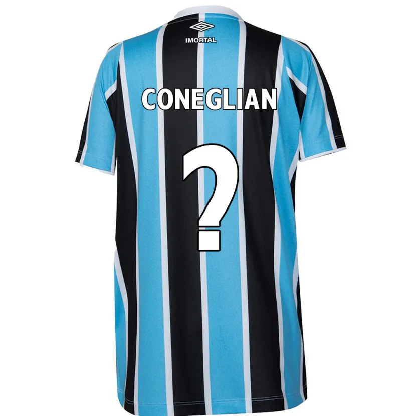 Danxen Kinder Arthur Coneglian #0 Blau Schwarz Weiß Heimtrikot Trikot 2024/25 T-Shirt Schweiz