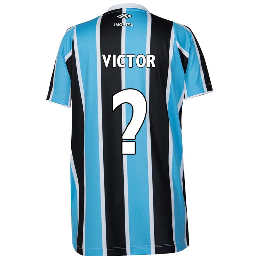 Danxen Kinder João Victor Castelo #0 Blau Schwarz Weiß Heimtrikot Trikot 2024/25 T-Shirt Schweiz