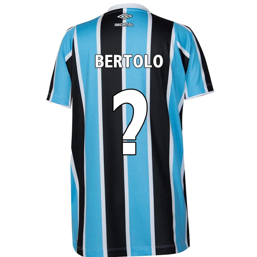 Danxen Kinder Mateus Bertolo #0 Blau Schwarz Weiß Heimtrikot Trikot 2024/25 T-Shirt Schweiz