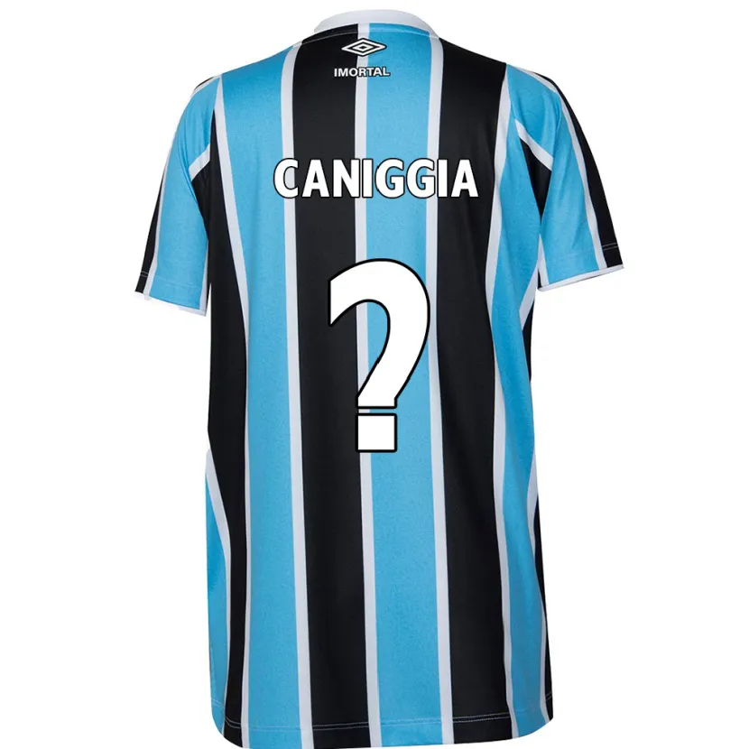 Danxen Kinder Lucas Caniggia #0 Blau Schwarz Weiß Heimtrikot Trikot 2024/25 T-Shirt Schweiz