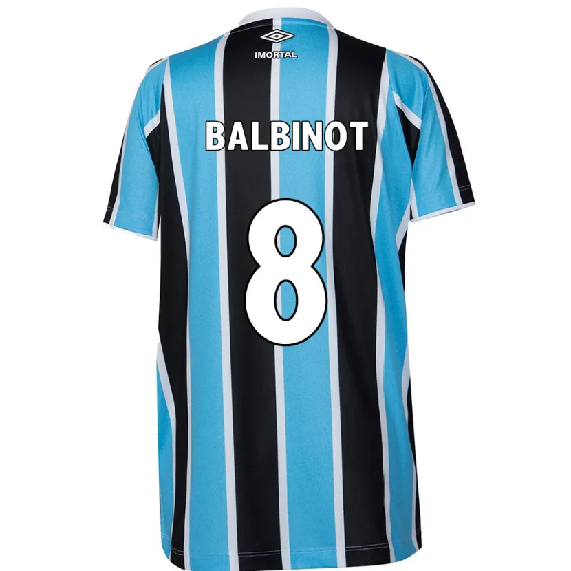 Danxen Kinder Manu Balbinot #8 Blau Schwarz Weiß Heimtrikot Trikot 2024/25 T-Shirt Schweiz