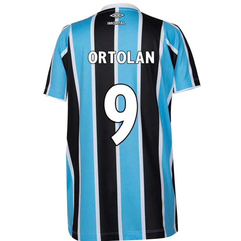 Danxen Kinder Dani Ortolan #9 Blau Schwarz Weiß Heimtrikot Trikot 2024/25 T-Shirt Schweiz