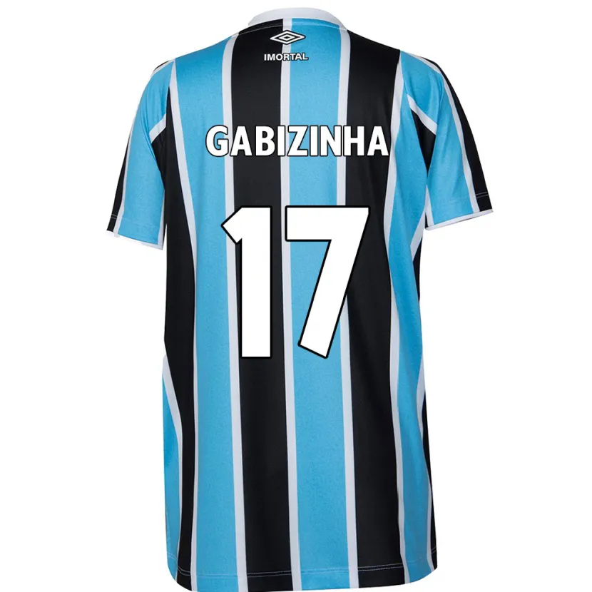 Danxen Kinder Gabizinha #17 Blau Schwarz Weiß Heimtrikot Trikot 2024/25 T-Shirt Schweiz