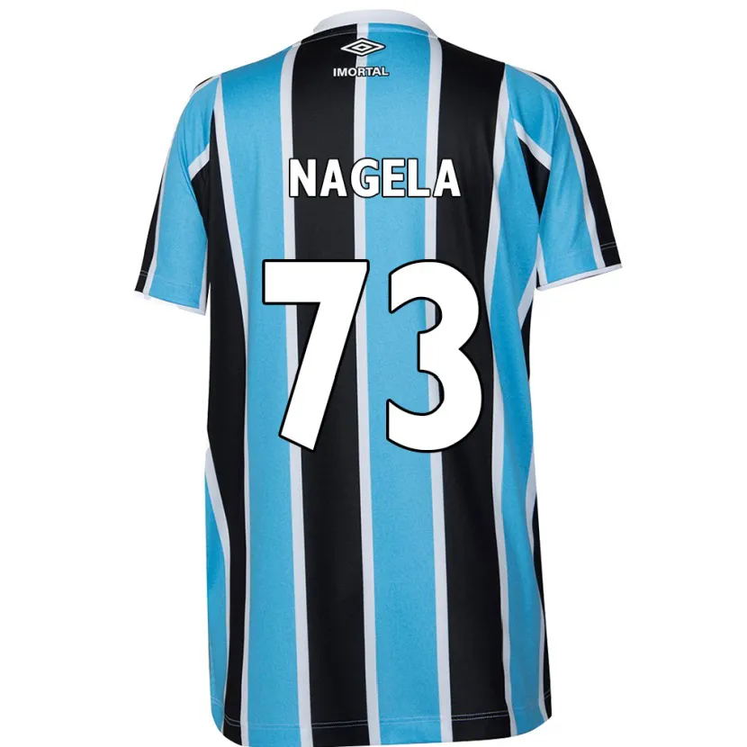 Danxen Kinder Nágela #73 Blau Schwarz Weiß Heimtrikot Trikot 2024/25 T-Shirt Schweiz