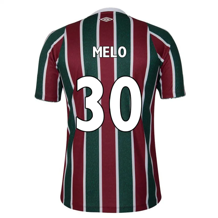 Danxen Kinder Felipe Melo #30 Grün Kastanienbraun Weiß Heimtrikot Trikot 2024/25 T-Shirt Schweiz