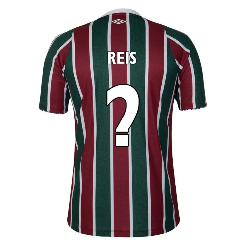 Danxen Kinder Matheus Reis #0 Grün Kastanienbraun Weiß Heimtrikot Trikot 2024/25 T-Shirt Schweiz