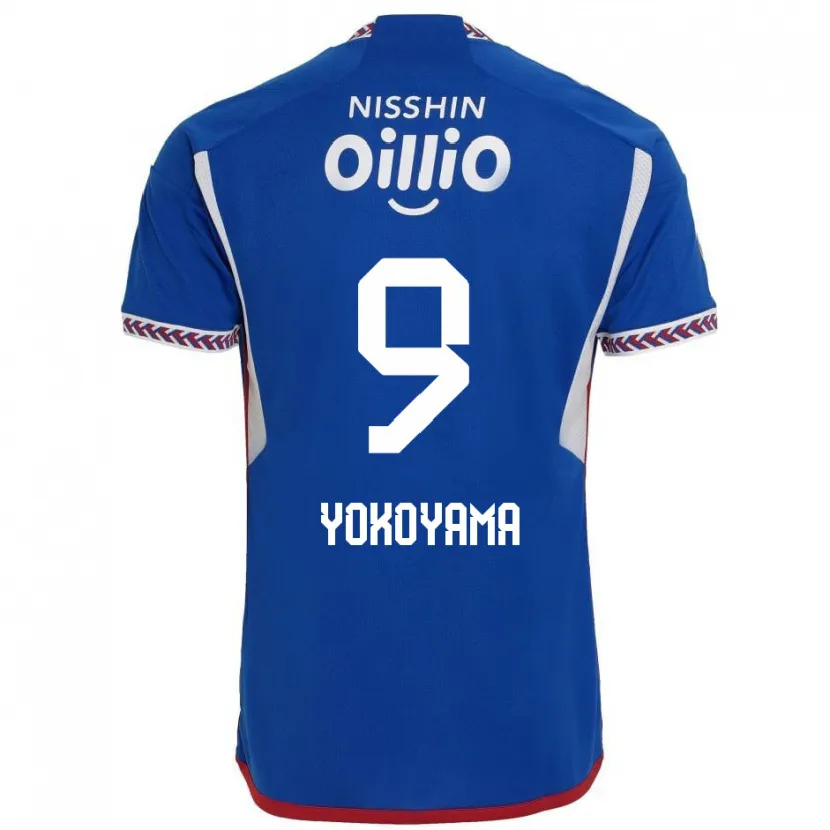 Danxen Kinder Shunsuke Yokoyama #9 Blau Weiß Rot Heimtrikot Trikot 2024/25 T-Shirt Schweiz