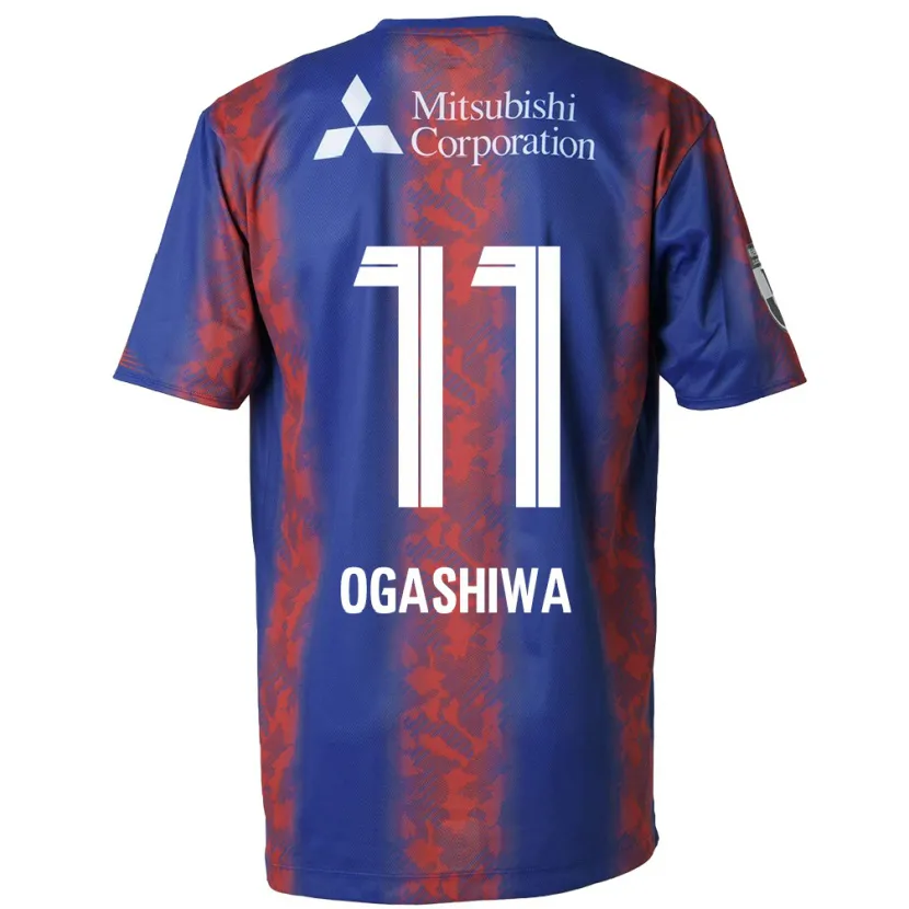 Danxen Kinder Tsuyoshi Ogashiwa #11 Blau Rot Heimtrikot Trikot 2024/25 T-Shirt Schweiz