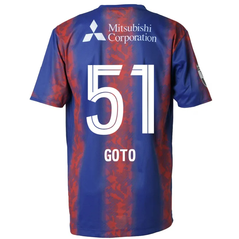 Danxen Kinder Wataru Goto #51 Blau Rot Heimtrikot Trikot 2024/25 T-Shirt Schweiz