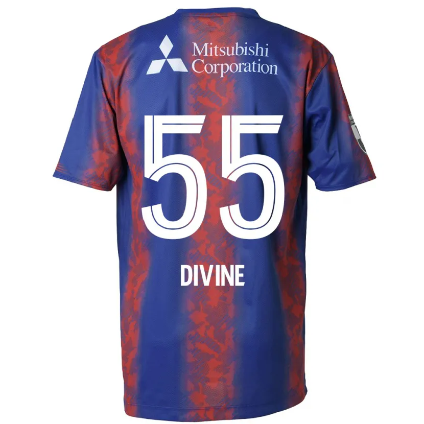 Danxen Kinder Divine Chinedu Otani #55 Blau Rot Heimtrikot Trikot 2024/25 T-Shirt Schweiz