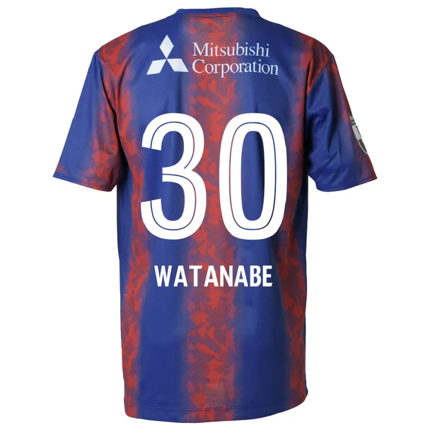 Danxen Kinder Matthew Watanabe #30 Blau Rot Heimtrikot Trikot 2024/25 T-Shirt Schweiz