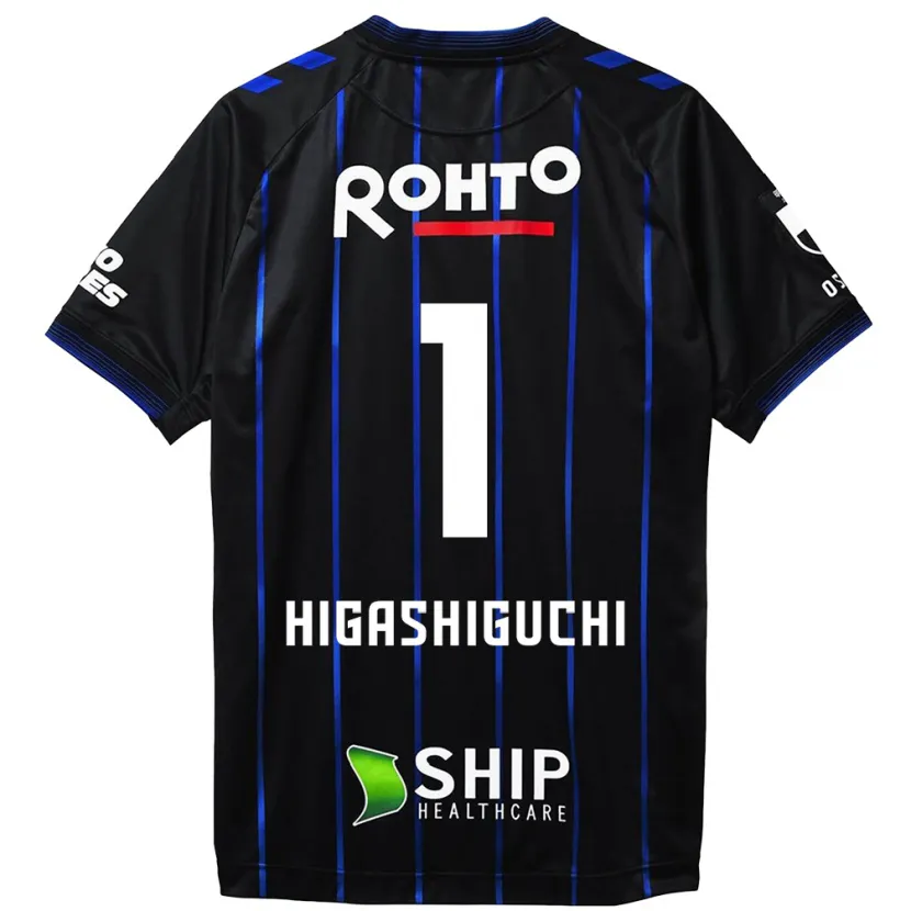 Danxen Kinder Masaaki Higashiguchi #1 Schwarz Blau Heimtrikot Trikot 2024/25 T-Shirt Schweiz