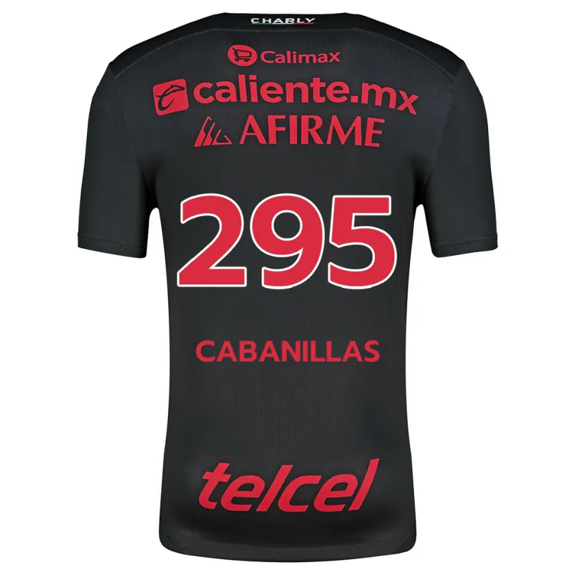 Danxen Kinder Osvaldo Cabanillas #295 Schwarz Rot Heimtrikot Trikot 2024/25 T-Shirt Schweiz