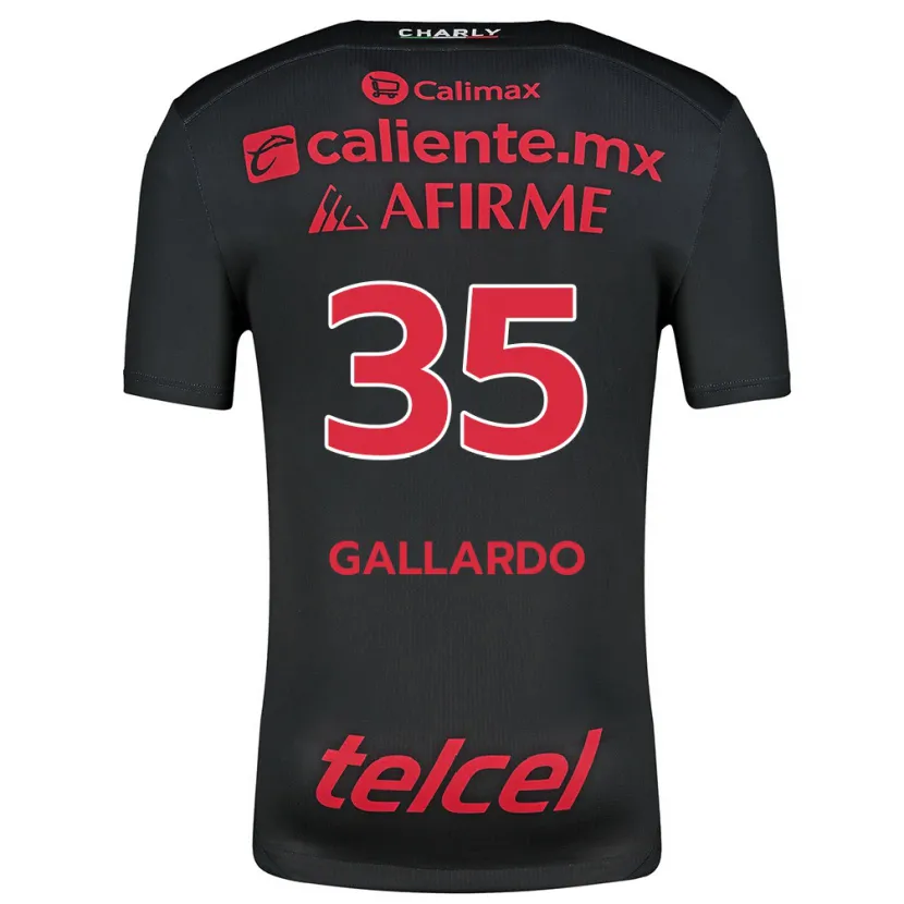 Danxen Kinder Gloriaisabel Gallardo #35 Schwarz Rot Heimtrikot Trikot 2024/25 T-Shirt Schweiz