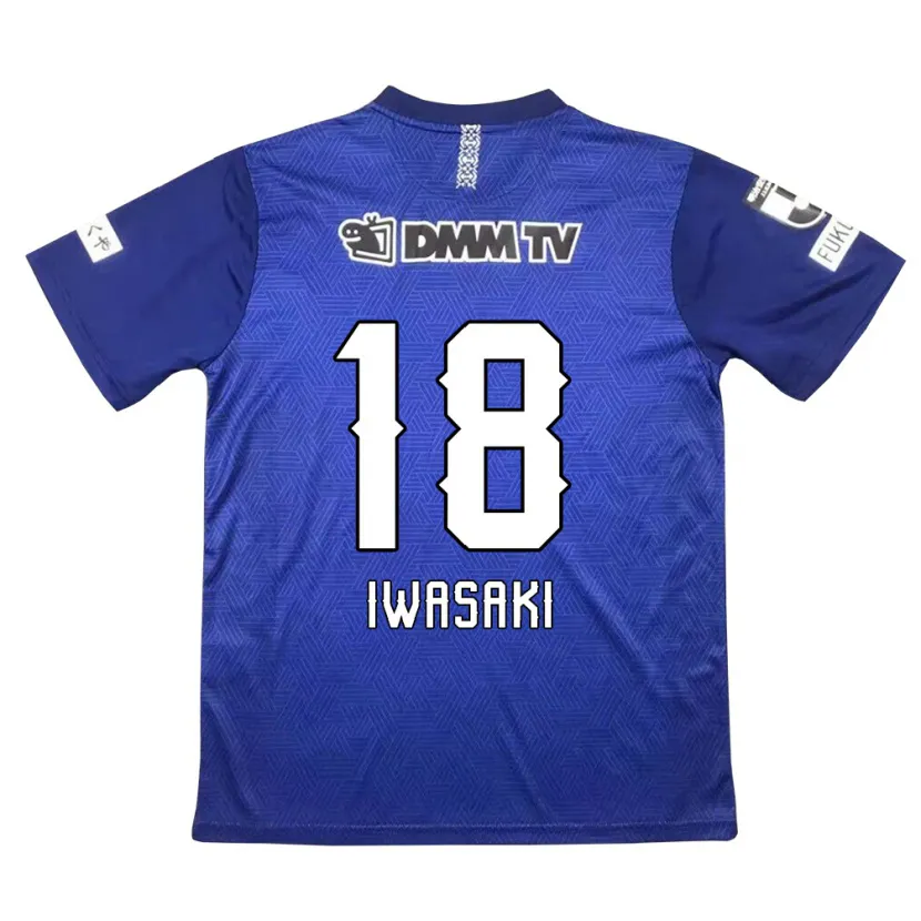 Danxen Kinder Yuto Iwasaki #18 Dunkelblau Heimtrikot Trikot 2024/25 T-Shirt Schweiz