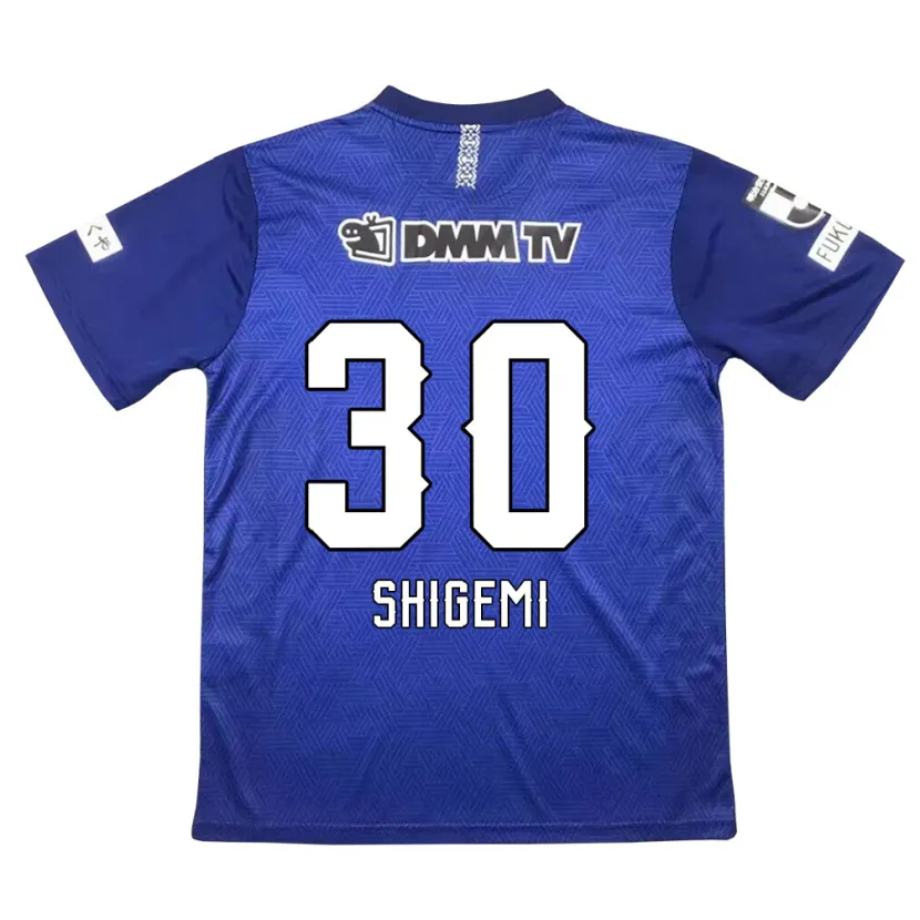 Danxen Kinder Masato Shigemi #30 Dunkelblau Heimtrikot Trikot 2024/25 T-Shirt Schweiz