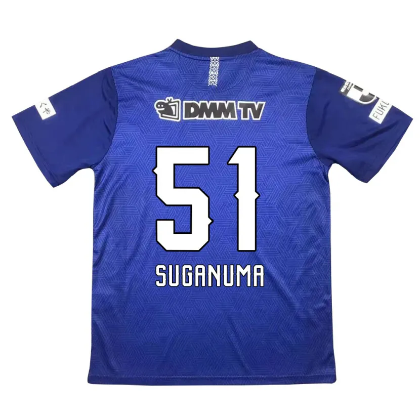 Danxen Kinder Kazuaki Suganuma #51 Dunkelblau Heimtrikot Trikot 2024/25 T-Shirt Schweiz