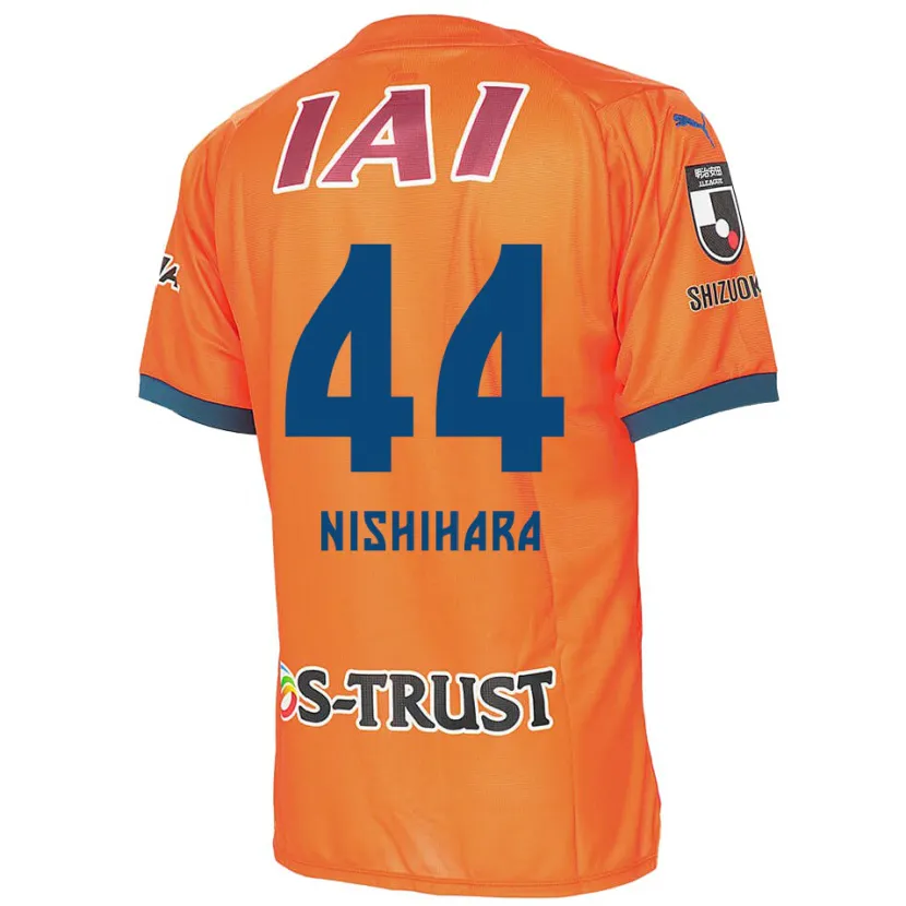 Danxen Kinder Motoki Nishihara #44 Orange Blau Heimtrikot Trikot 2024/25 T-Shirt Schweiz