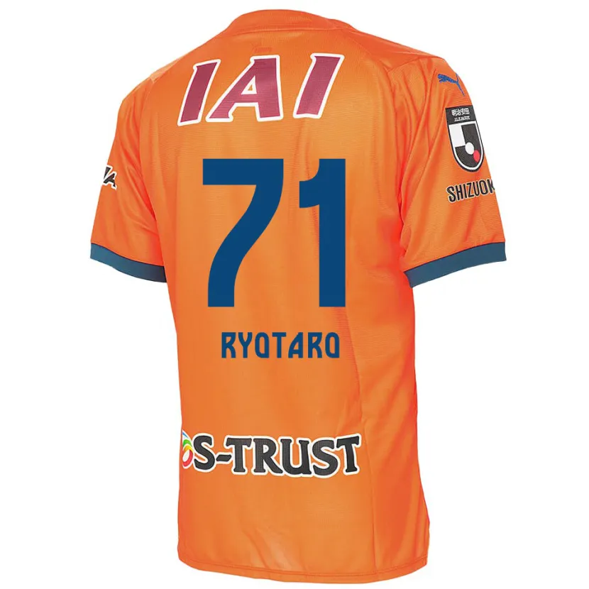 Danxen Kinder Ryotaro Nakamura #71 Orange Blau Heimtrikot Trikot 2024/25 T-Shirt Schweiz