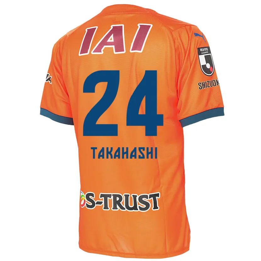 Danxen Kinder Yuzuki Takahashi #24 Orange Blau Heimtrikot Trikot 2024/25 T-Shirt Schweiz