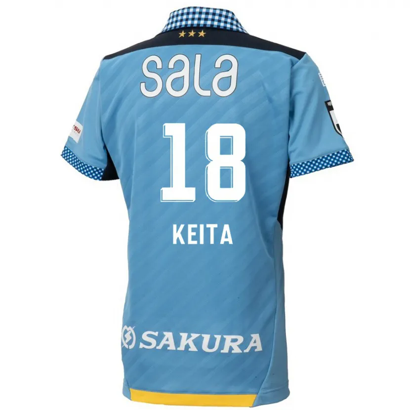 Danxen Kinder Keita Takahata #18 Blau Schwarz Heimtrikot Trikot 2024/25 T-Shirt Schweiz