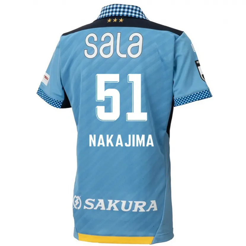 Danxen Kinder Keitaro Nakajima #51 Blau Schwarz Heimtrikot Trikot 2024/25 T-Shirt Schweiz