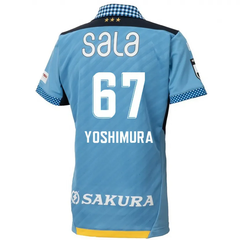 Danxen Kinder Ryusei Yoshimura #67 Blau Schwarz Heimtrikot Trikot 2024/25 T-Shirt Schweiz