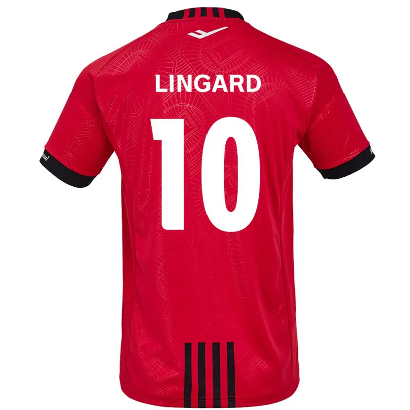 Danxen Kinder Jesse Lingard #10 Rot Schwarz Heimtrikot Trikot 2024/25 T-Shirt Schweiz