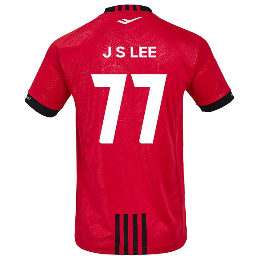 Danxen Kinder Seung-Joon Lee #77 Rot Schwarz Heimtrikot Trikot 2024/25 T-Shirt Schweiz