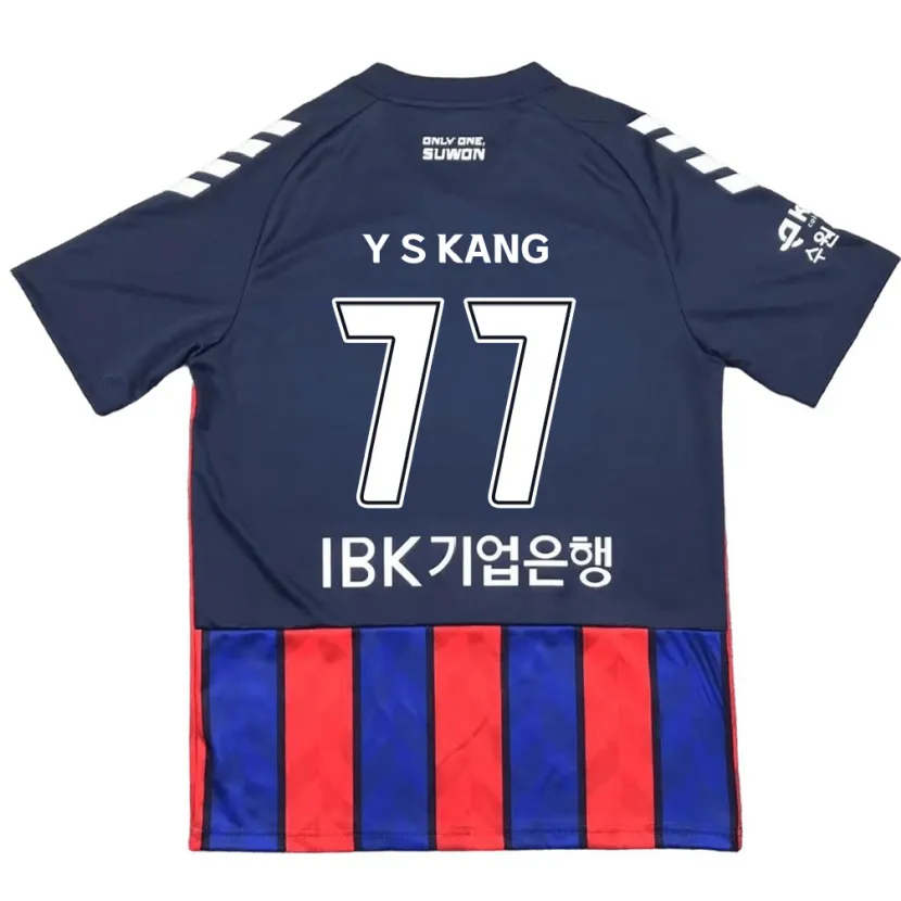 Danxen Kinder Sang-Yun Kang #77 Blau Rot Heimtrikot Trikot 2024/25 T-Shirt Schweiz