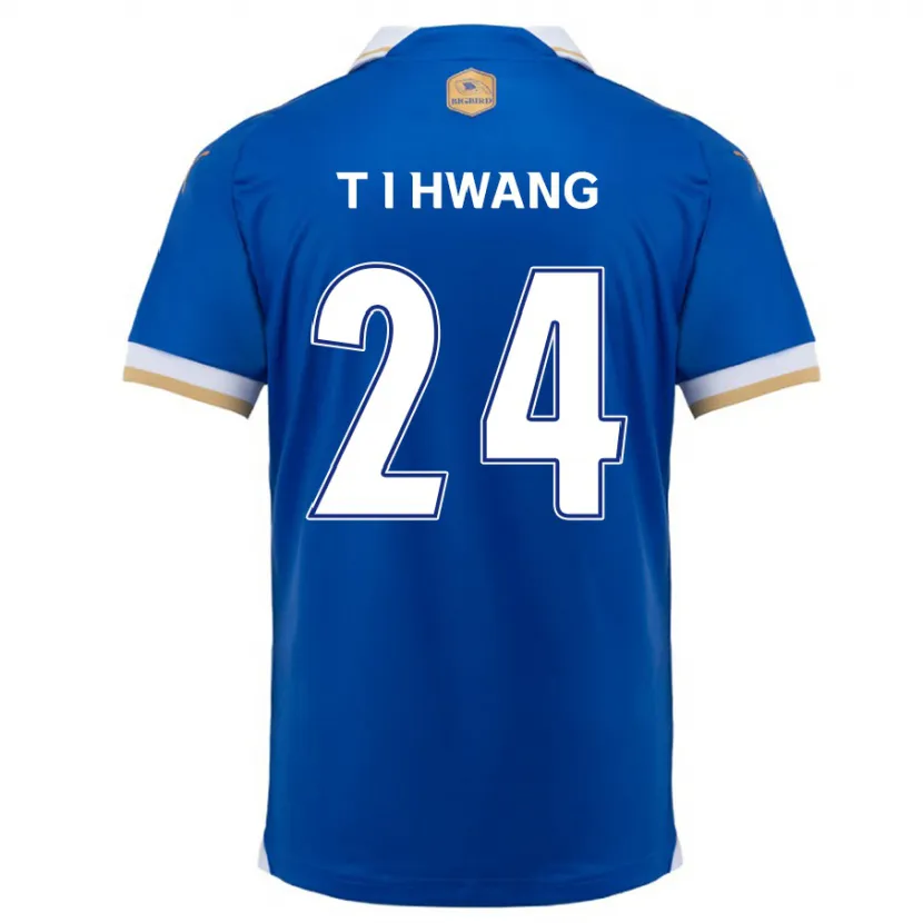 Danxen Kinder In-Taek Hwang #24 Blau Weiss Heimtrikot Trikot 2024/25 T-Shirt Schweiz