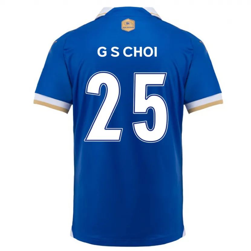 Danxen Kinder Sung-Geun Choi #25 Blau Weiss Heimtrikot Trikot 2024/25 T-Shirt Schweiz