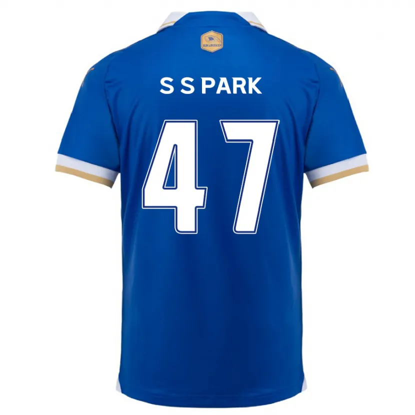 Danxen Kinder Seung-Soo Park #47 Blau Weiss Heimtrikot Trikot 2024/25 T-Shirt Schweiz